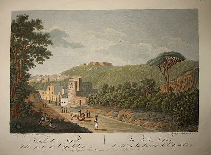 Aloja Vincenzo Veduta di Napoli dalla parte di Capodichino 1804 Napoli, presso Nicola Gervasi